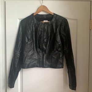 GUESS Women’s Ivonne Faux Leather Jacket